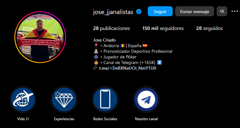 Instagram JJ Analistas