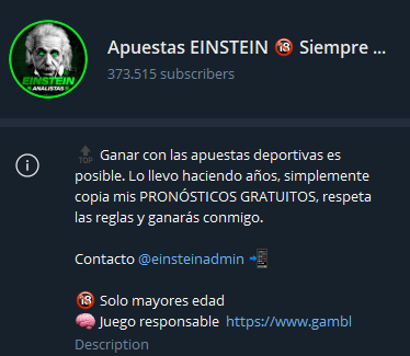 Einstein Analistas Mejores Tipsters España