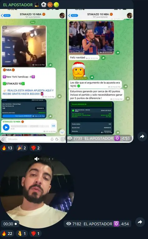 El Apostador analizado desde la experiencia práctica 2 El Apostador Canal Telegram