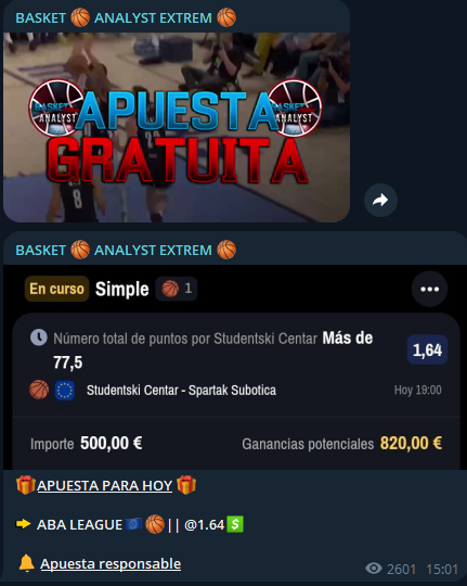 Apuesta Gratuita Basket Analyst