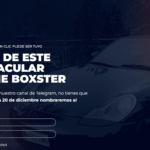Torete sorprende con el sorteo de su Porsche Boxster