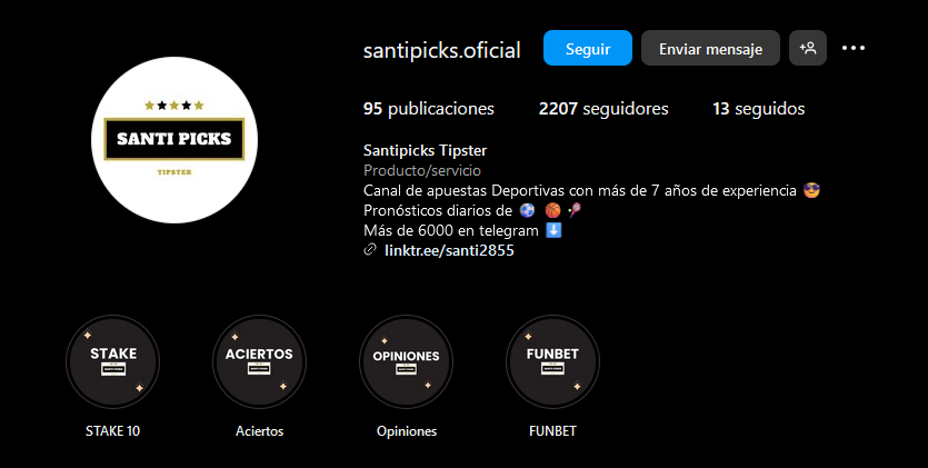 SantiPicks Instagram