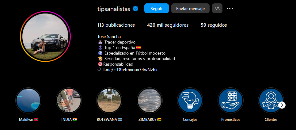 Tips Analistas Instagram