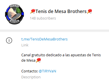 Tenis de Mesa Brothers Mejores Pronosticadores Ping Pong