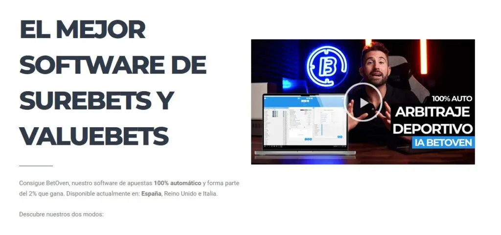 BetHunter 1 BetHunter Software SureBets y ValueBets