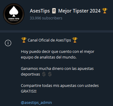 AsesTips Telegram Canal