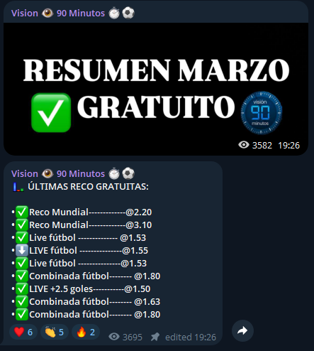 Vision90Minutos 2 imagen 5 - Pronosticadores Deportivos