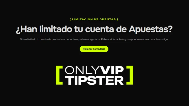 ¿Te han limitado en tu casa de apuestas? OnlyVIPTipster lanza asesoramiento y demanda colectiva 3 Te han limitado en tu casa de apuestas OnlyVIPTipster lanza asesoramiento y demanda colectiva - Pronosticadores Deportivos