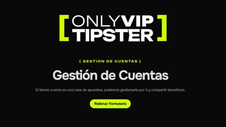 ¿Tienes una cuenta sin limitar? Así puedes rentabilizarla sin mover un dedo 5 OnlyVIPTipster Gestion de Cuentas de Apuestas - Pronosticadores Deportivos
