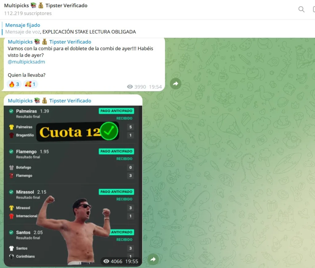 Multipicks y el impacto del volumen de pronósticos en resultados 2 Telegram-Multipicks